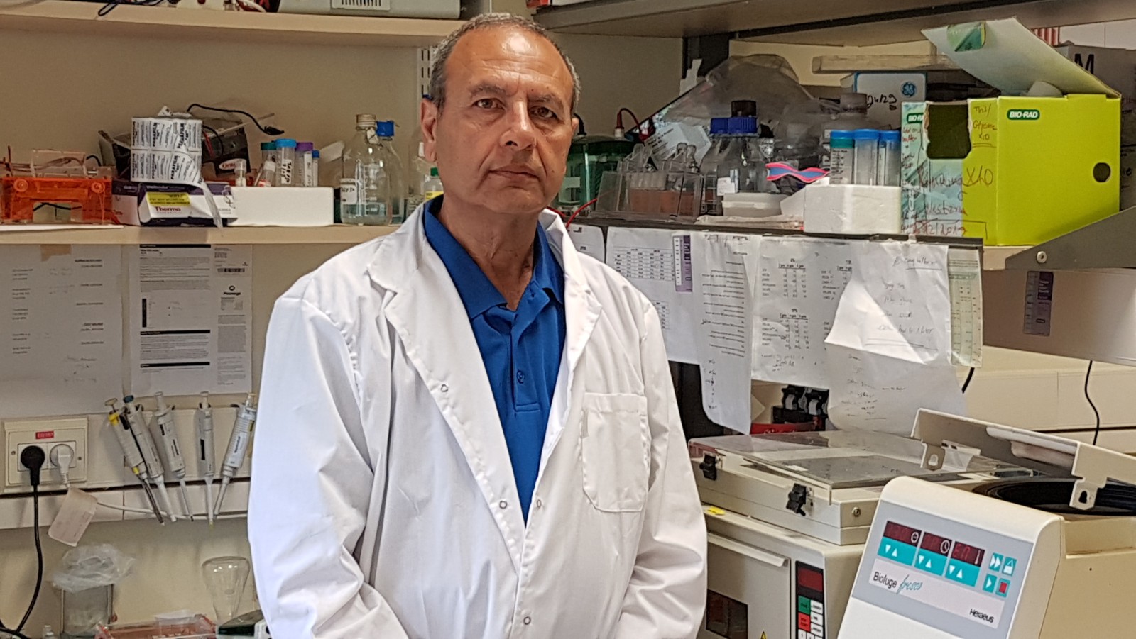 Human biology Prof. Fuad Fares. Photo courtesy of University of Haifa
