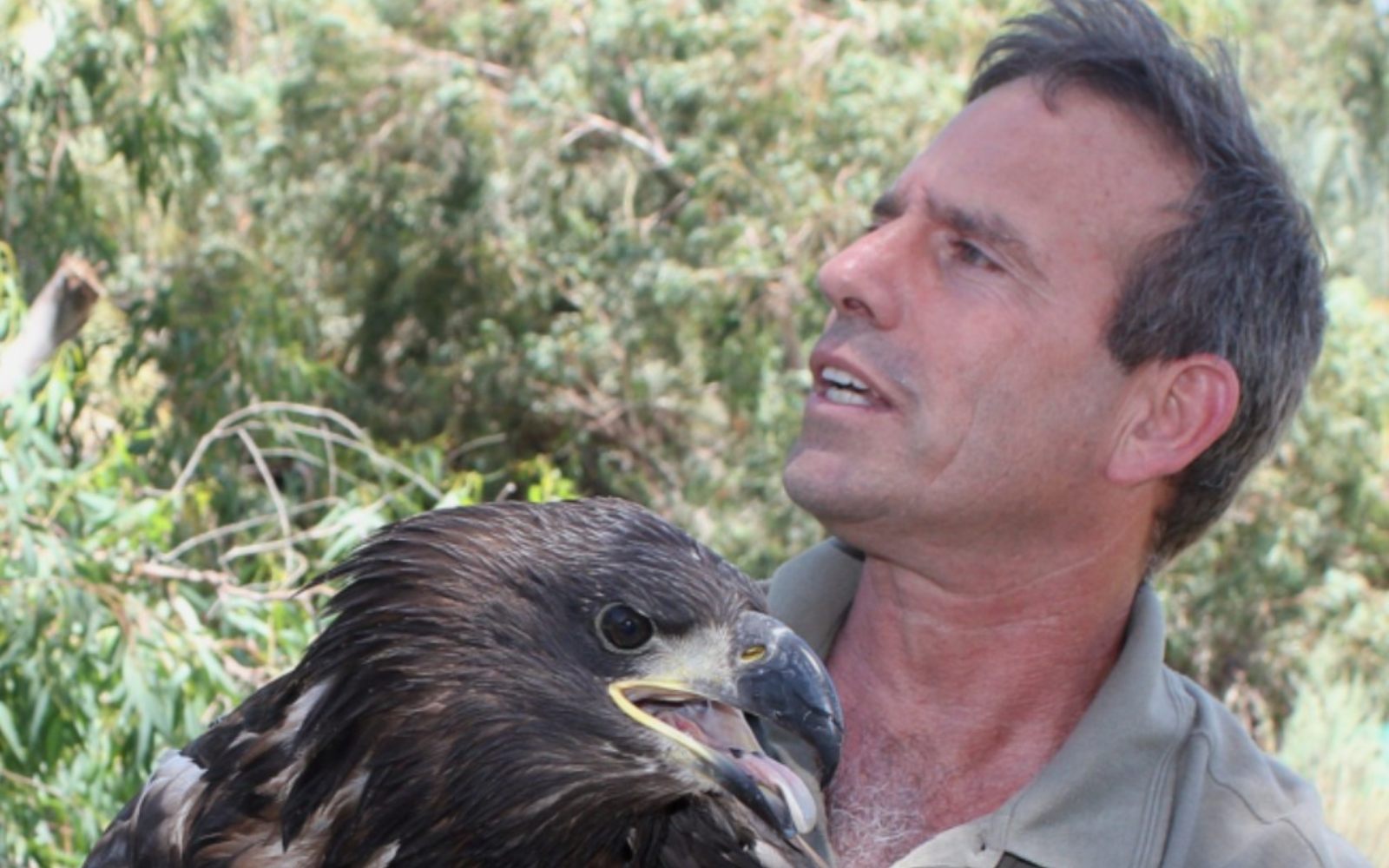 INPA avian ecologist Ohad Hatzofeh. Photo courtesy of INPA