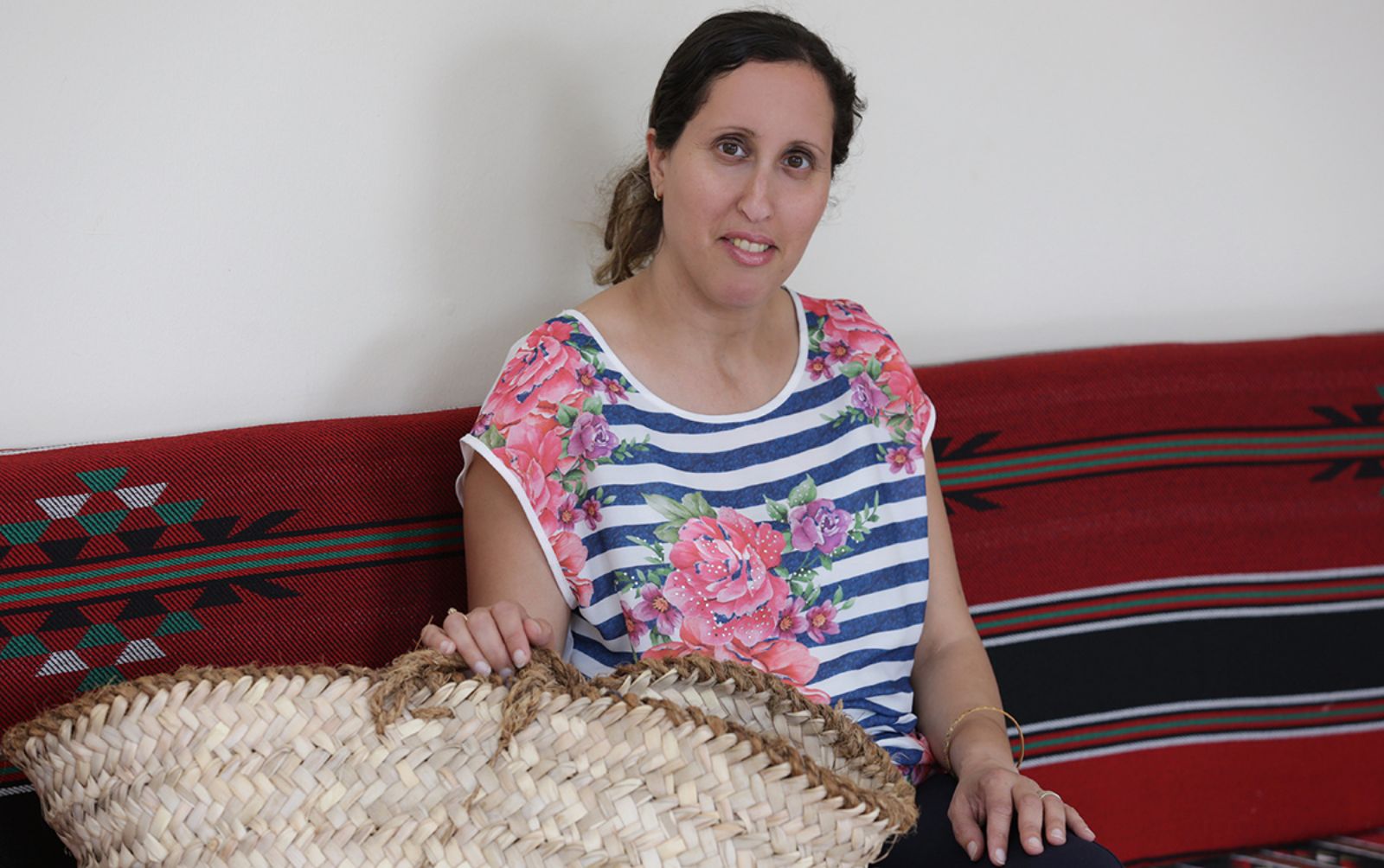 Hanan Zoabi Manadreh, Sindyanna of Galilee’s manager of social projects and women’s empowerment. Photo by Oren Shalev