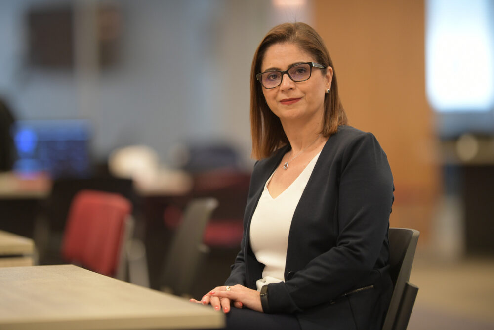 Mona Khoury-Kassabri. Photo by Bruno Charbit