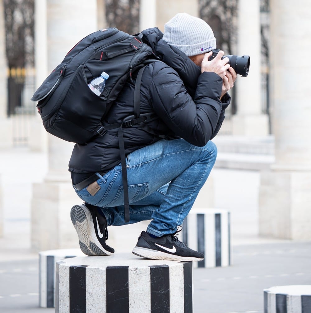 Roni Kiperman getting a shot. Photo courtesy of Roni Kiperman