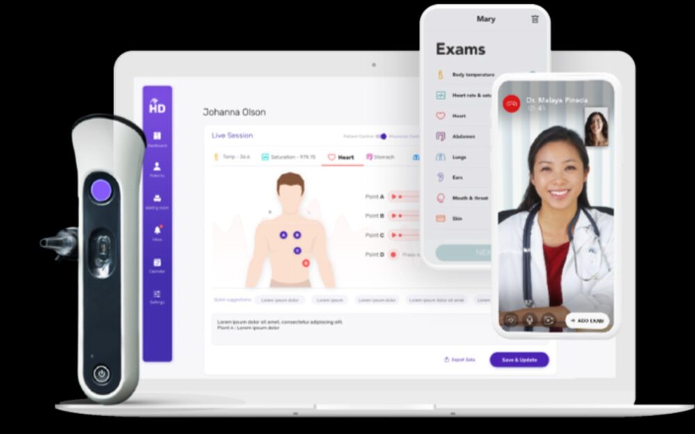 Nonagon’s N9 integrates into existing physician and HMO software systems. Image courtesy of Nanogon