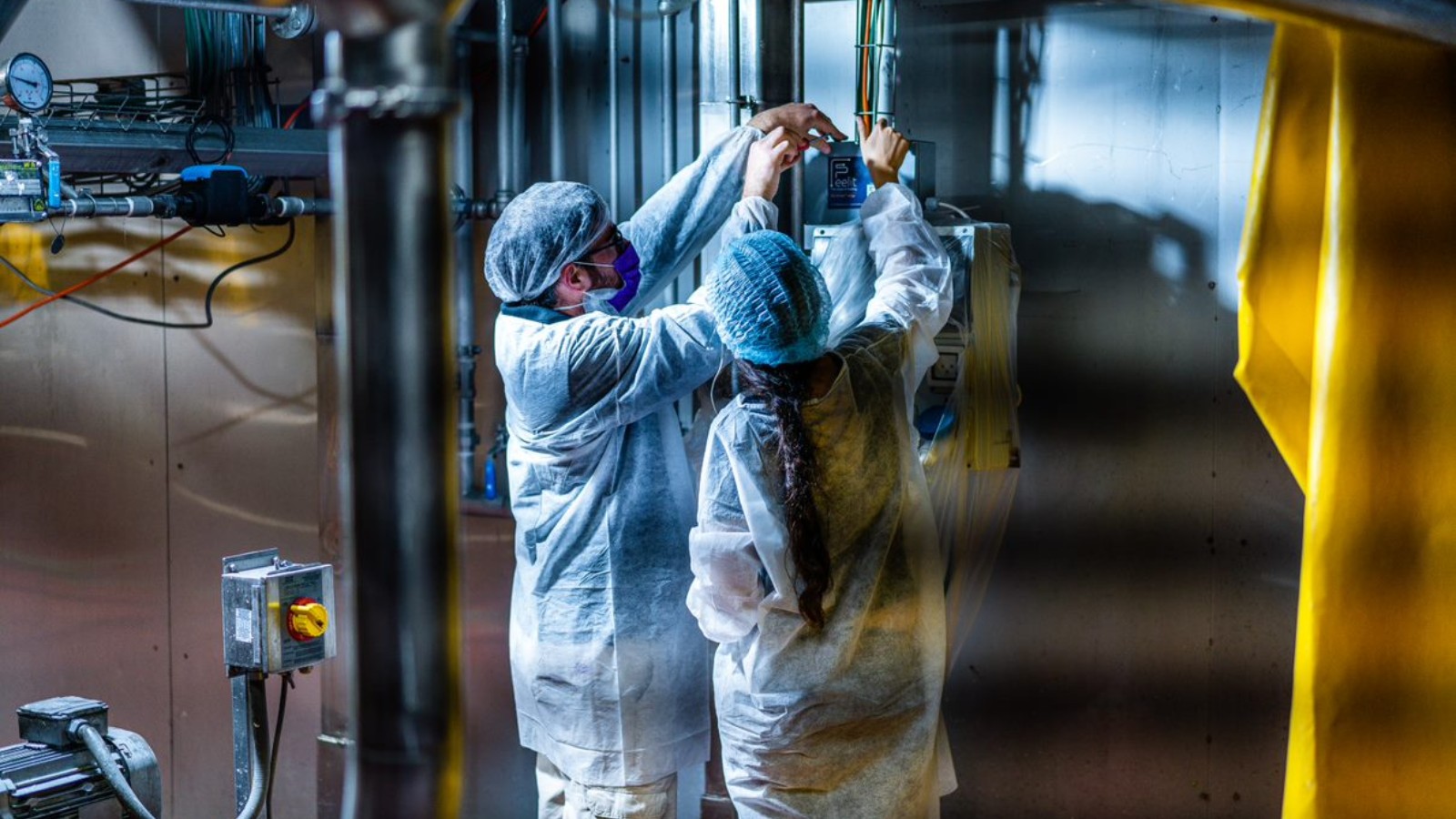 Feelit allows manufacturers to monitor the health of machinery in real time. Photo courtesy of Feelit