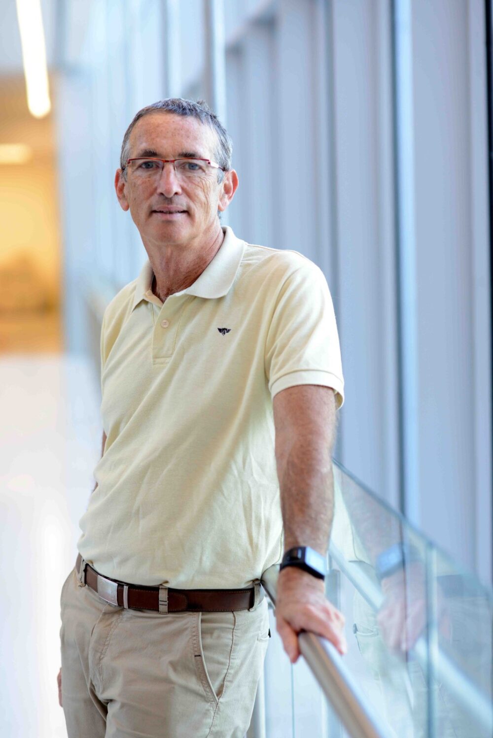 Prof. Gideon Schreiber of the Weizmann Institute’s Biomolecular Sciences Department. Photo courtesy of Weizmann Institute of Science