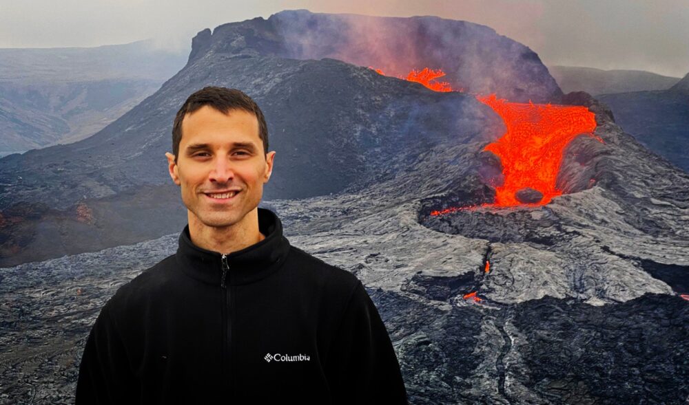 Carmel Horowitz in Iceland. Photo by Doron Horowitz