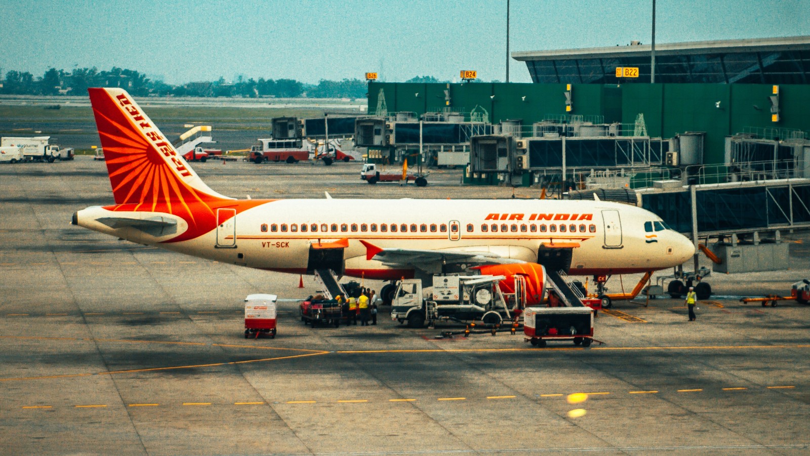 An Air India plane, May 2021. Photo by Raimond Klavins on Unsplash