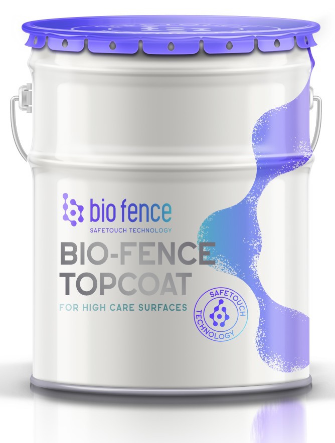 Bio-Fence makes a pathogen-fighting paint additive. Photo courtesy of Bio-Fence