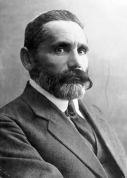 Menahem Sheinkin, one of the founders of Tel Aviv. Photo via Encyclopedia.com