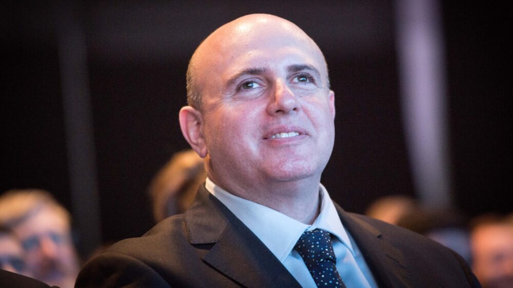 Prof. Eviatar Matania, former director general of the Israel National Cyber Directorate. Photo by Miriam Alster/FLASH90