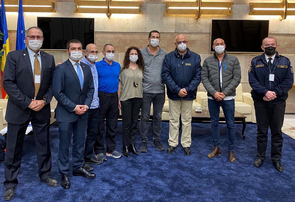 a medical team from Israel was sent to Bucharest on Sunday to share best practices with physicians in Romania A medical team from Israel was sent to Bucharest November 7 to share best practices with physicians in Romania. Photo courtesy of Israeli Embassy in Bucharest