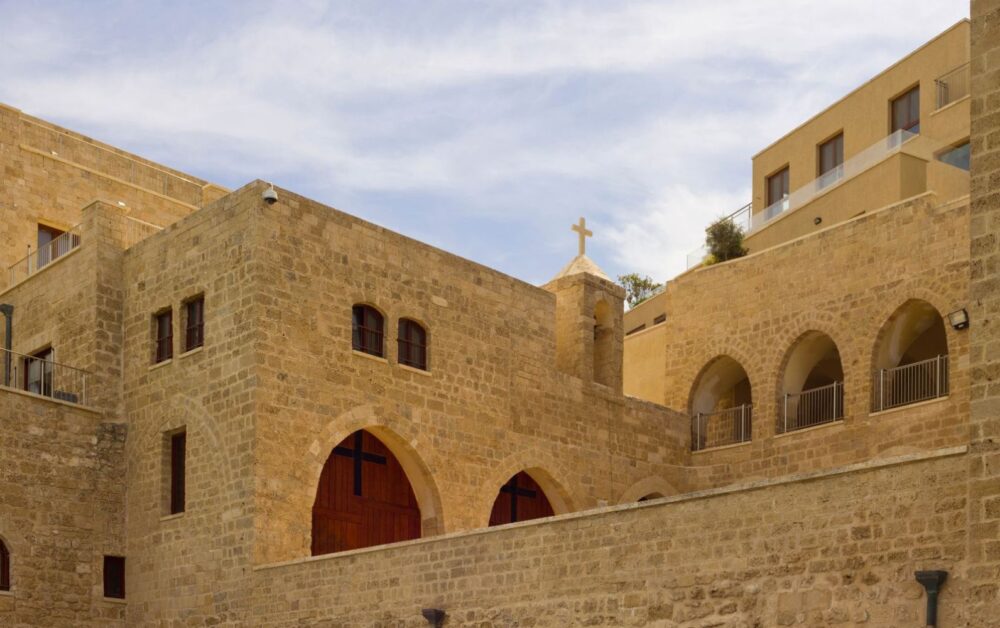 St. Nicholas Monastery, Old Jaffa. The Armenian monastery is a complex that dates back 1,000 years. Photo by Andrew Shiva/Wikimedia Commons