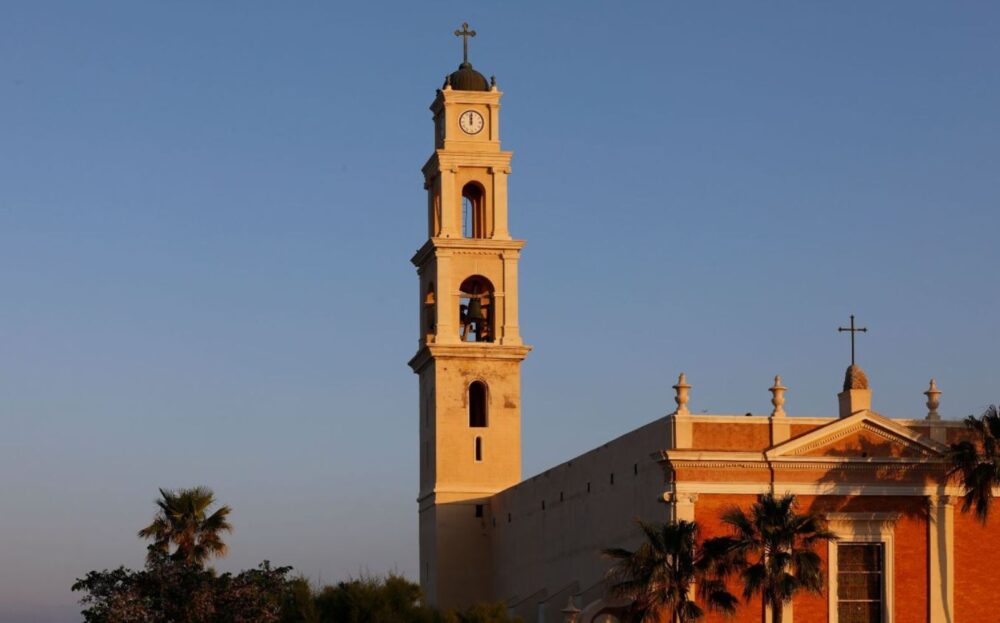 St. Peter’s Church, Old Jaffa. Perhaps the city’s most iconic landmark, the 19th century church is built upon Byzantine and Crusader ruins. Photo by Guy Yechiely/Tel Aviv Flickr
