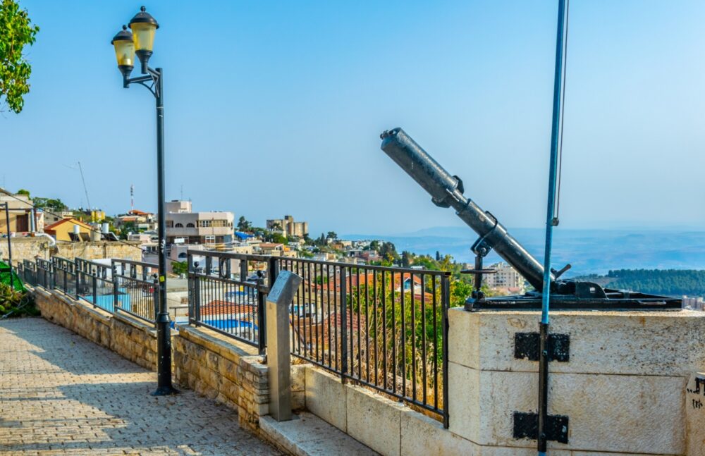 Davidka monument in Tzfat (Safed). Photo by Trabanto via Shutterstock.com
