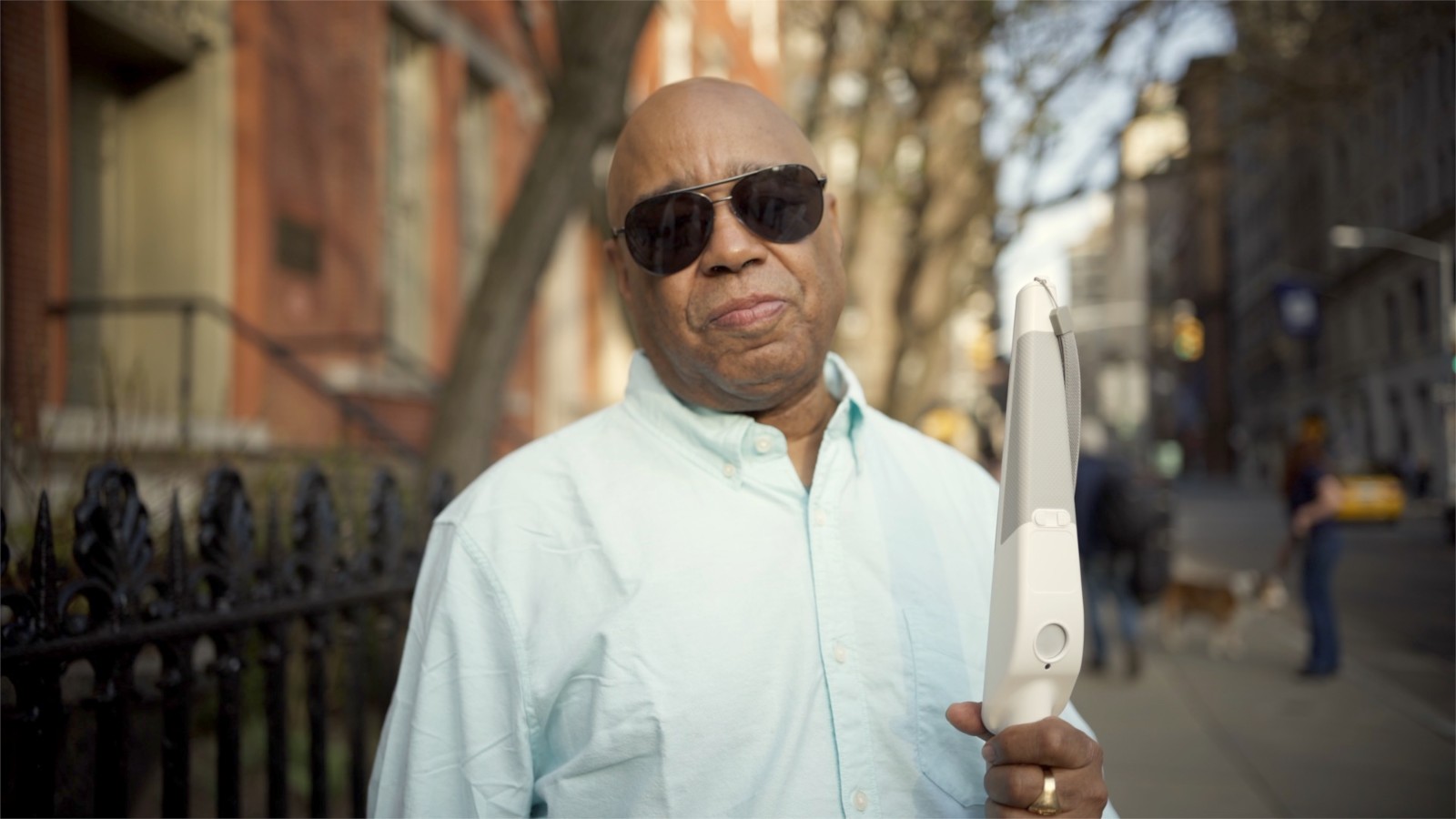 Photo courtesy of WeWALK and Moovit