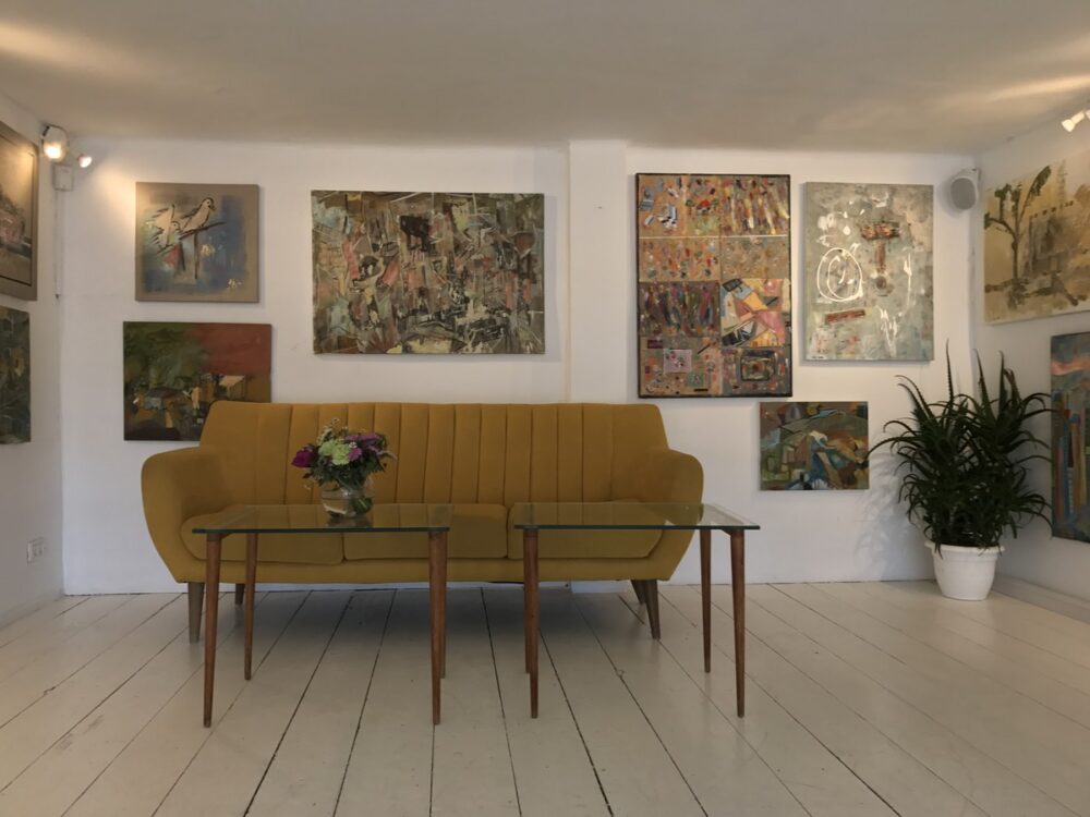 The Women’s Art Gallery in Florentin. Photo by Nicky Blackburn