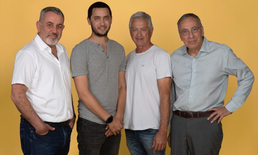 From left, cofounder Ran Ben-Or, CEO Rotem Brakin, cofounder Gideon Brakin and cofounder Ariel Halperin. Photo by Shmulik Balmas