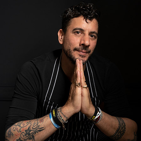 Chef Aviv Moshe of Exodus, Berlin. Photo courtesy of Aviv Moshe