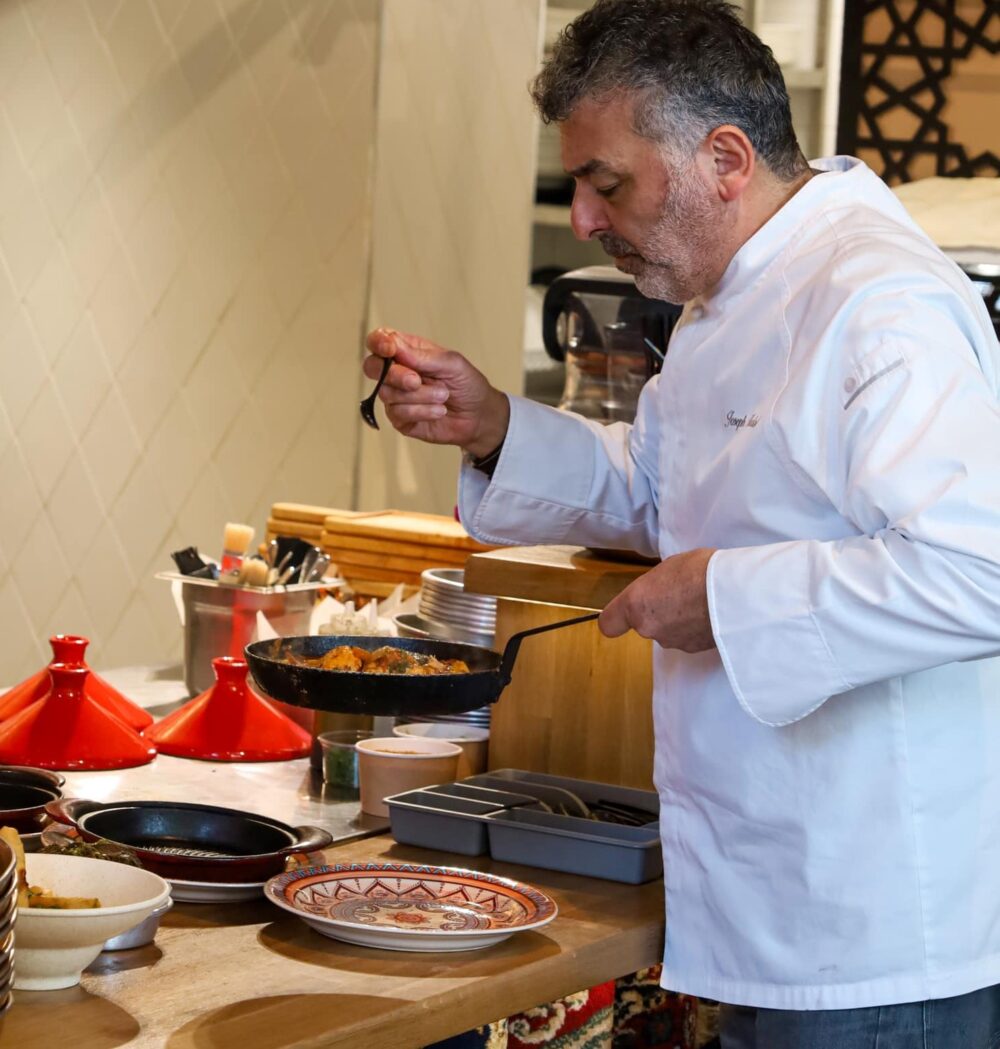 Chef Joseph Hadad in Bucharest. Photo courtesy of Joseph Hadad
