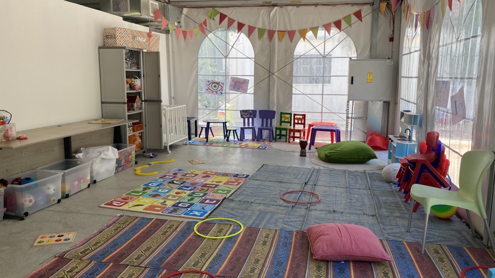 The new kindergarten at Nes Harim. Photo by Nicky Blackburn
