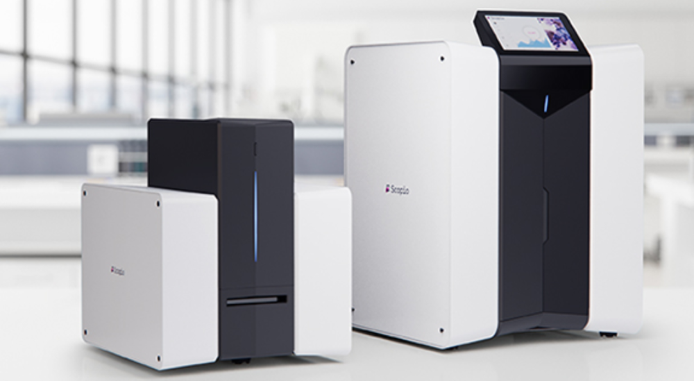 Scopio machines take the place of manual lab analysis of blood samples. Photo courtesy of Scopio