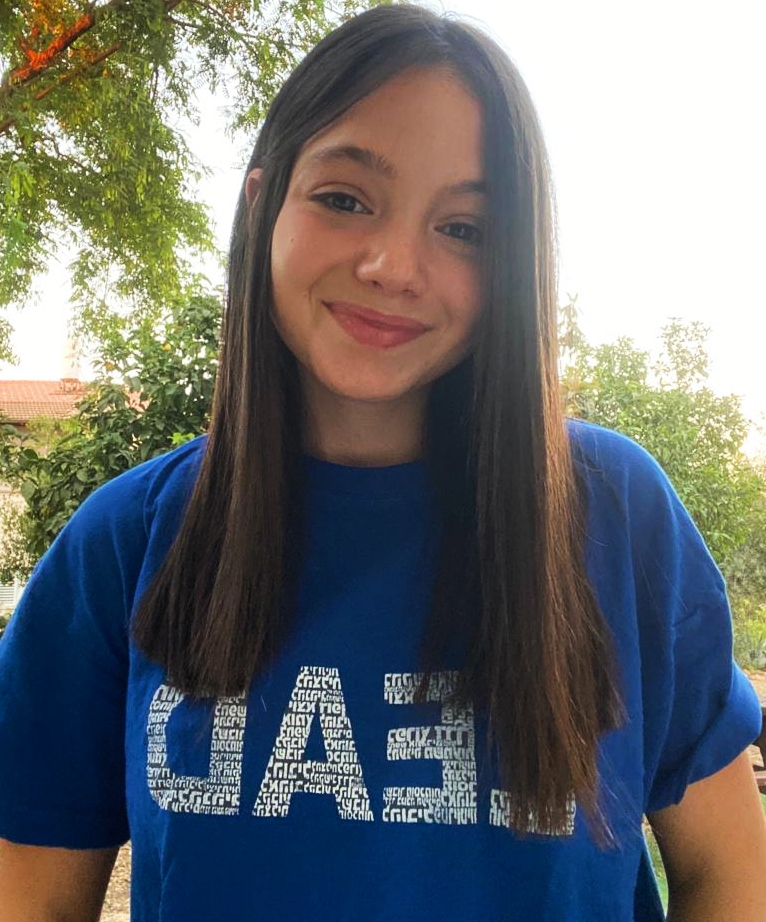 Maayan Cohen, 17, author of “First Aid for the Soul.” Photo courtesy of LEAD