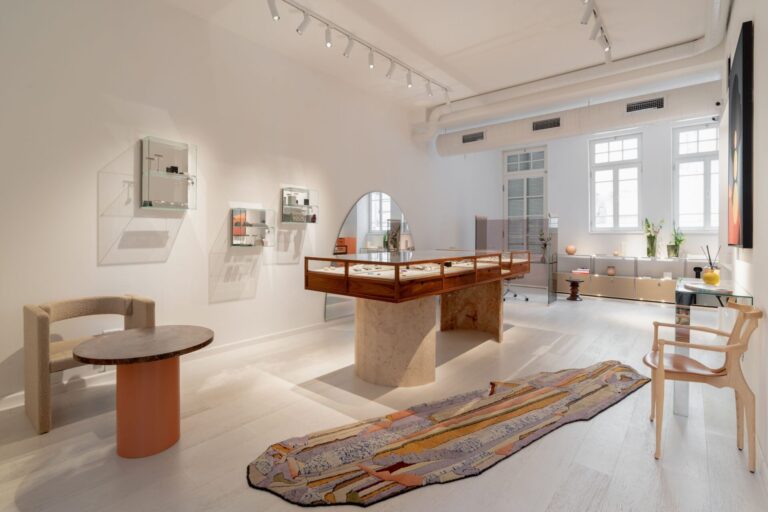 Bleecker & Prince’s Tel Aviv showroom. Photo by Daniel Hanoch