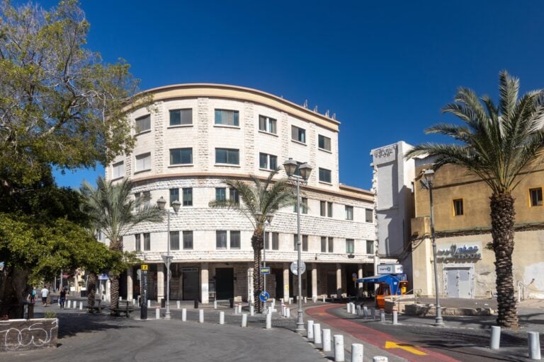 Some of Haifa’s Bauhaus buildings. Photo by Elena Rostunova via Shutterstock.com