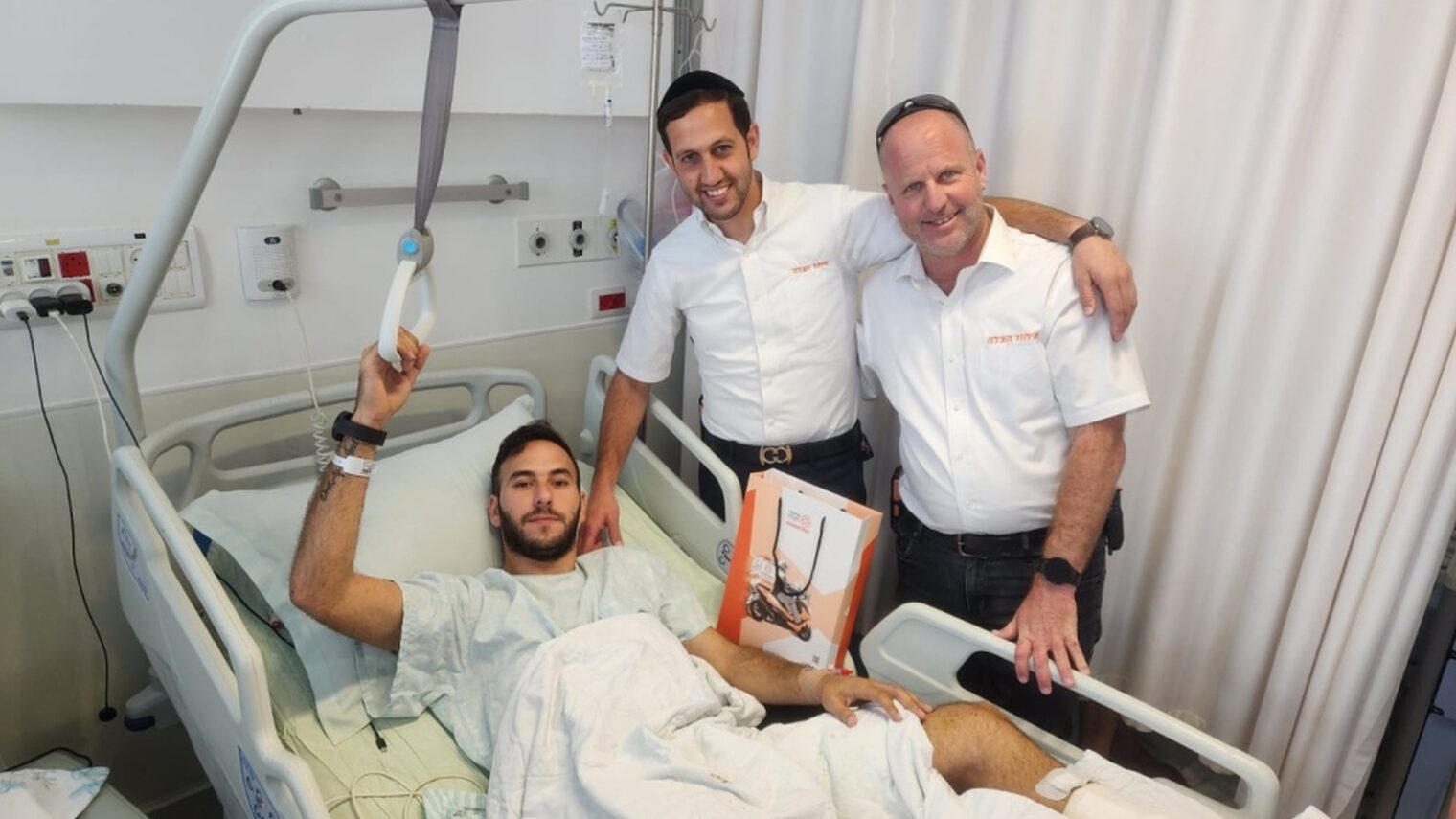 EMT Moshe Weitzman. Photo courtesy of United Hatzalah