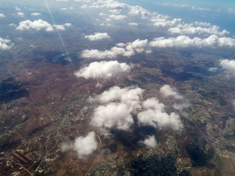 Flying back from Israel to Athens, October 13. Photo by Ben Suissa