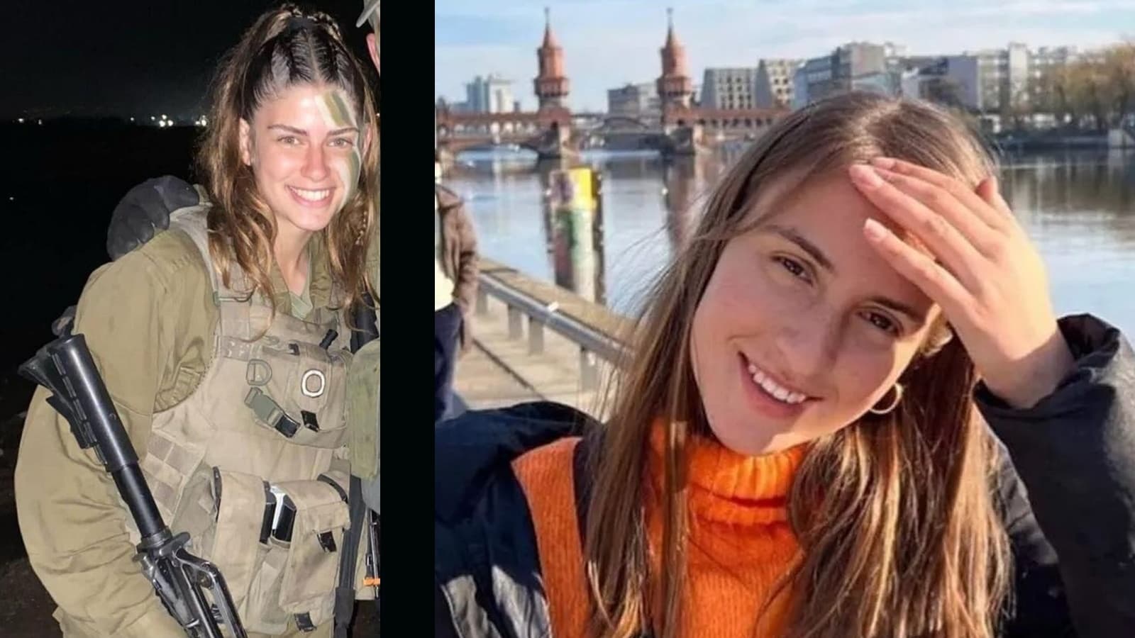 Sgt. Eden Alon Levy, left, and Lt. Eden Nimri fell in the October 7 Hamas attacks while saving fellow soldiers. Photo of Levy courtesy of family; photo of Nimri from Israel Swimming Association