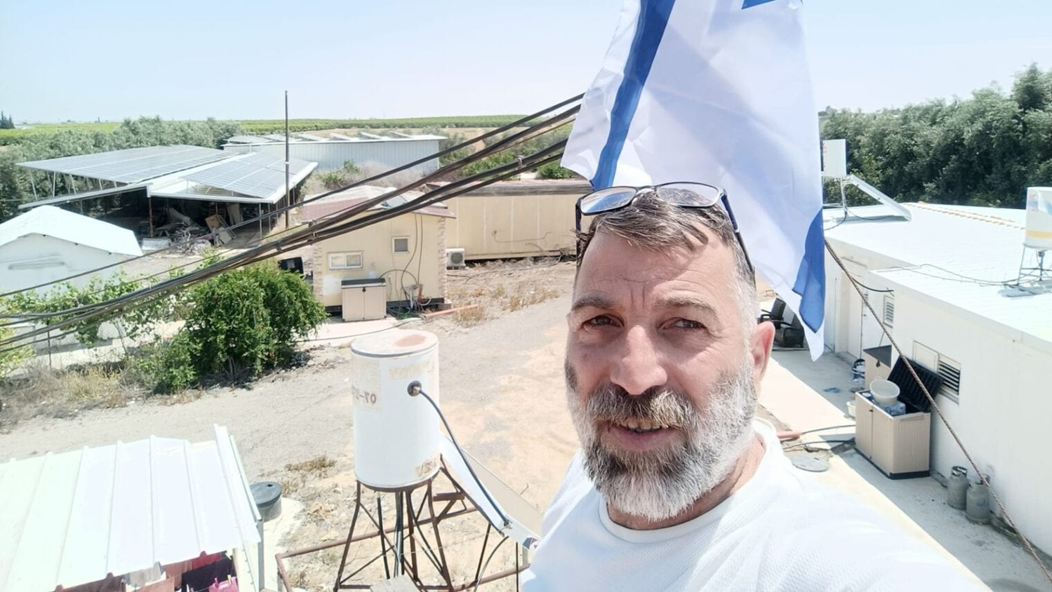 Oz Davidian, a courageous rescuer on October 7. Photo: screenshot