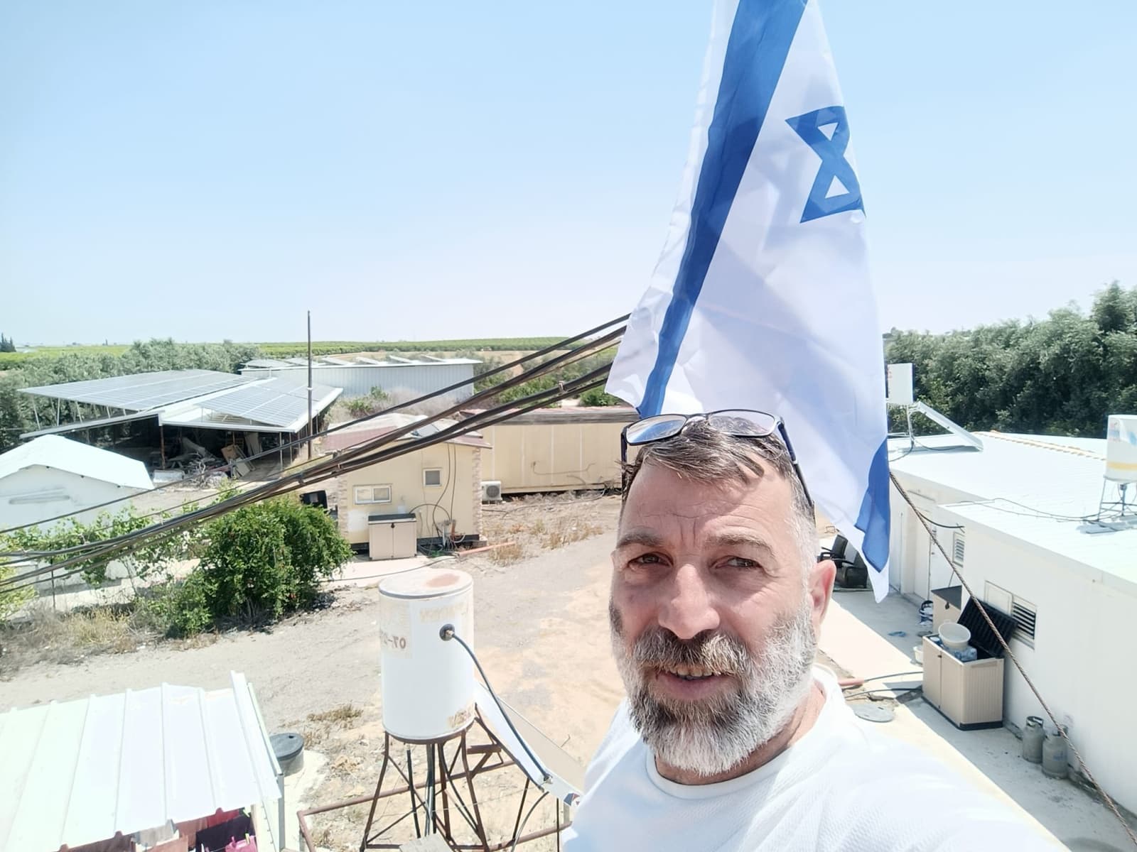 Oz Davidian, a courageous rescuer on October 7. Photo: screenshot