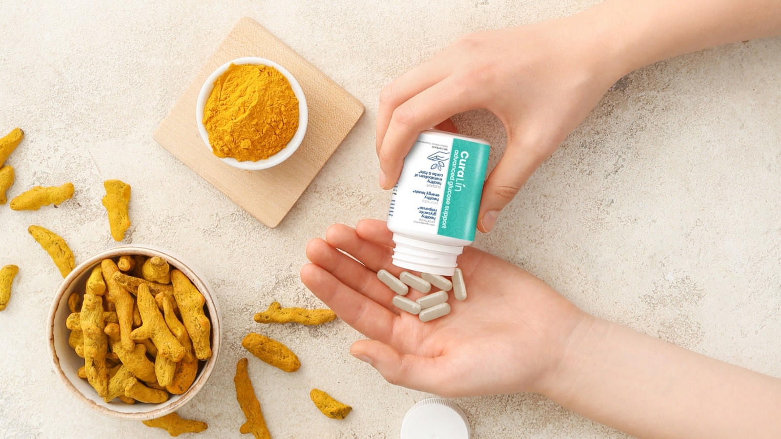 Curalin contains nine Ayurvedic herbs. Photo courtesy of Curalife