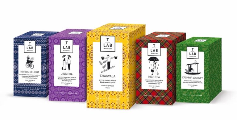 Blends of the World, available at T LAB stores in Israel. Photo courtesy of Wissotzky