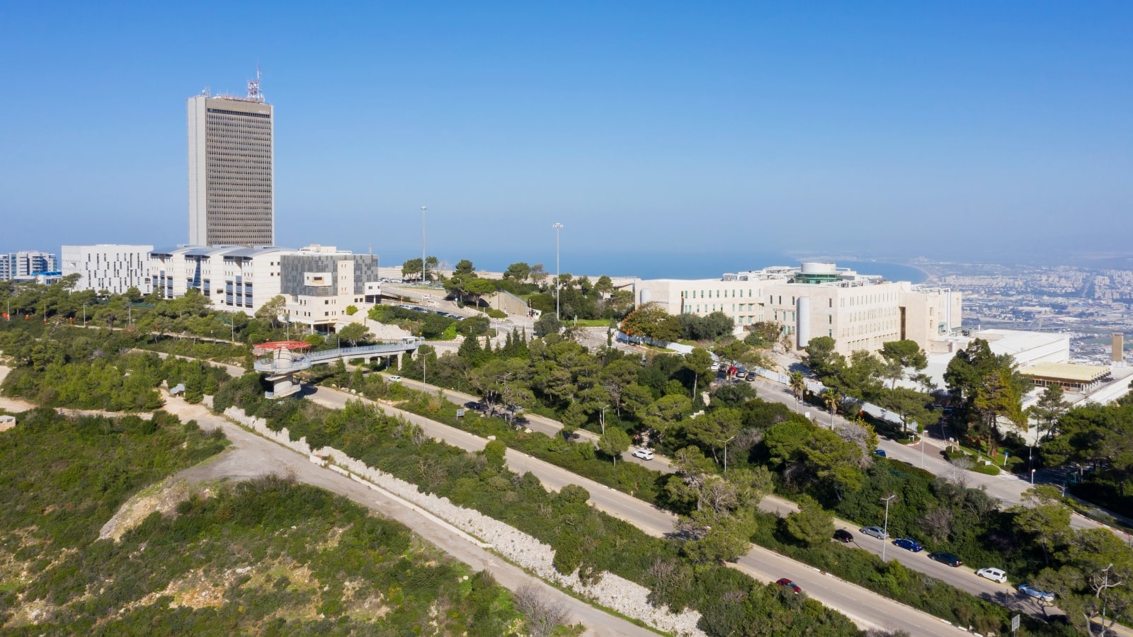 University of Haifa campus. Photo by StockStudio Aerials via Shutterstock.com