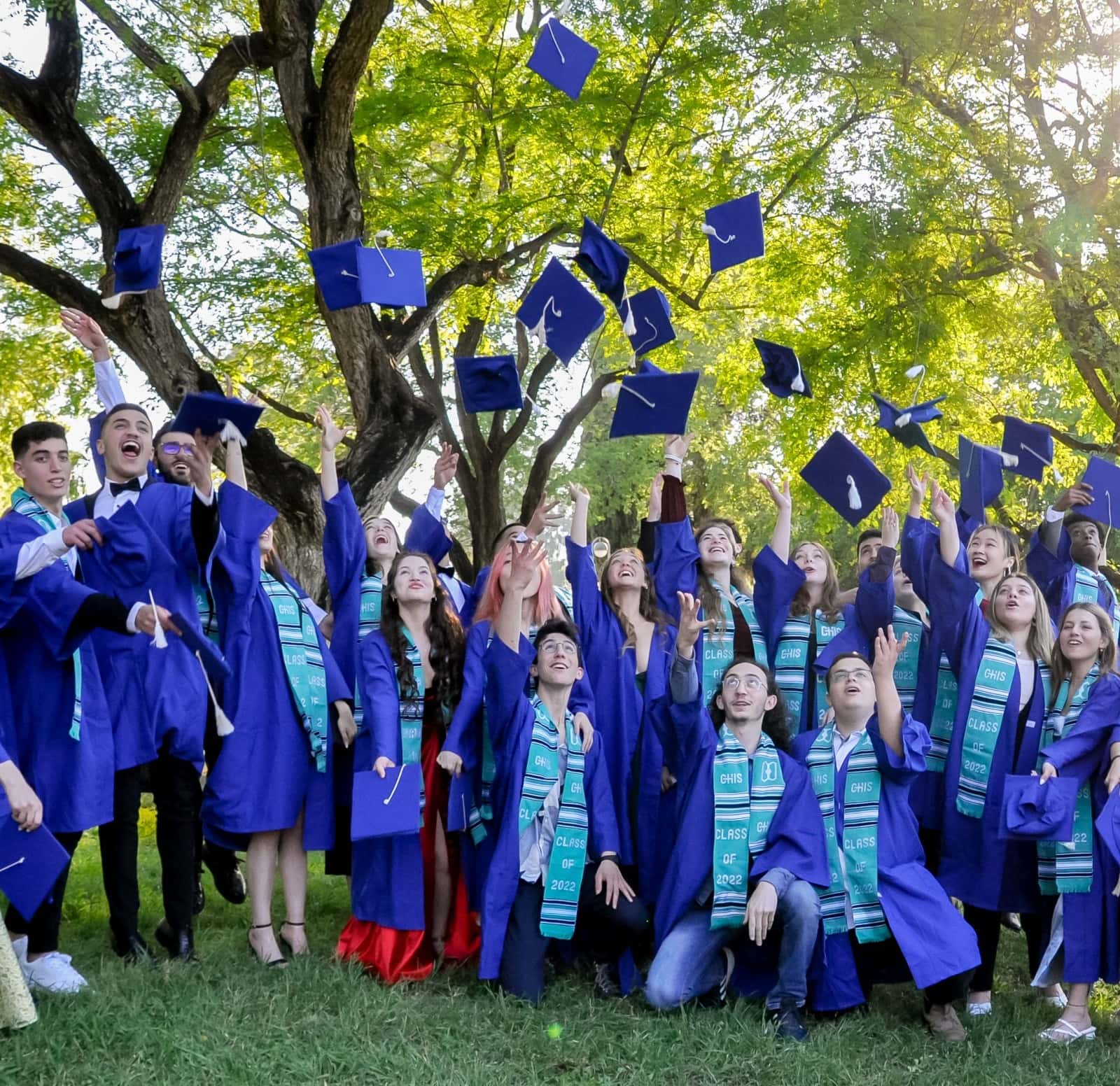 Givat Haviva International School’s graduating class. Photo by Katerina Savina