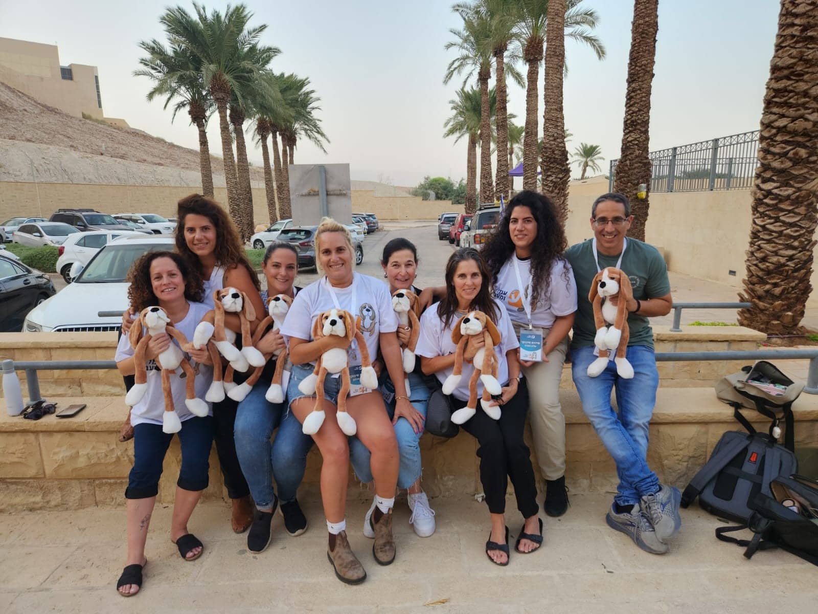 Hibuki (Huggy) pups help traumatized kids heal. Photo courtesy of