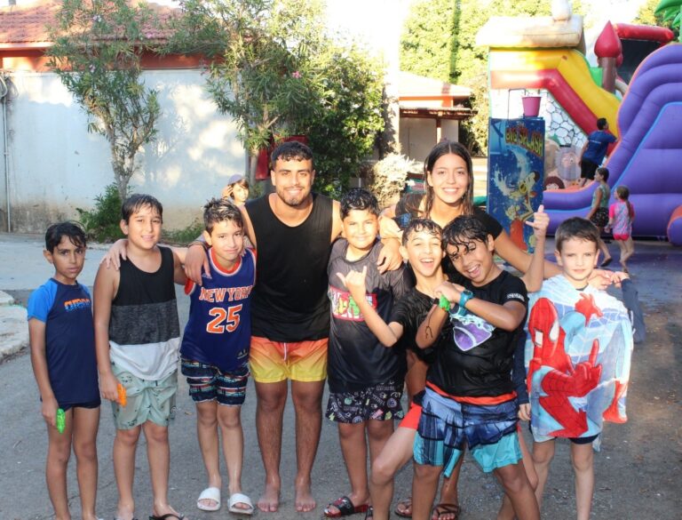 Campers at Camp Koby are taught that it’s okay to have fun even when bereaved. Photo courtesy of Koby Mandell Foundation