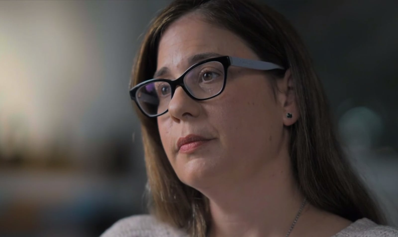 Screenshot of released hostage Nili Margalit from “Uvda,” Channel 12