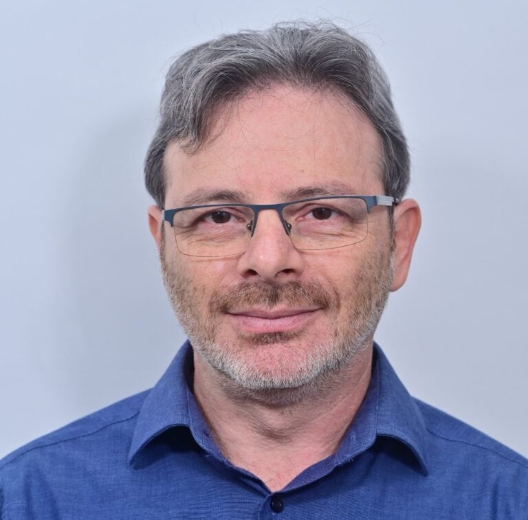 Dr. David Faitelson of Afeka Academic College of Engineering. Photo by Gabi Maimon