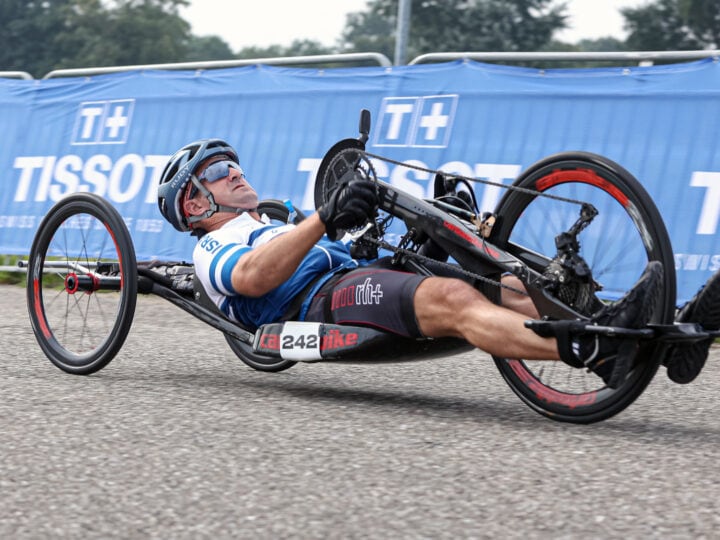 Paralympian Amit Hesdai. Photo by Lilach Weiss Rosenberg.