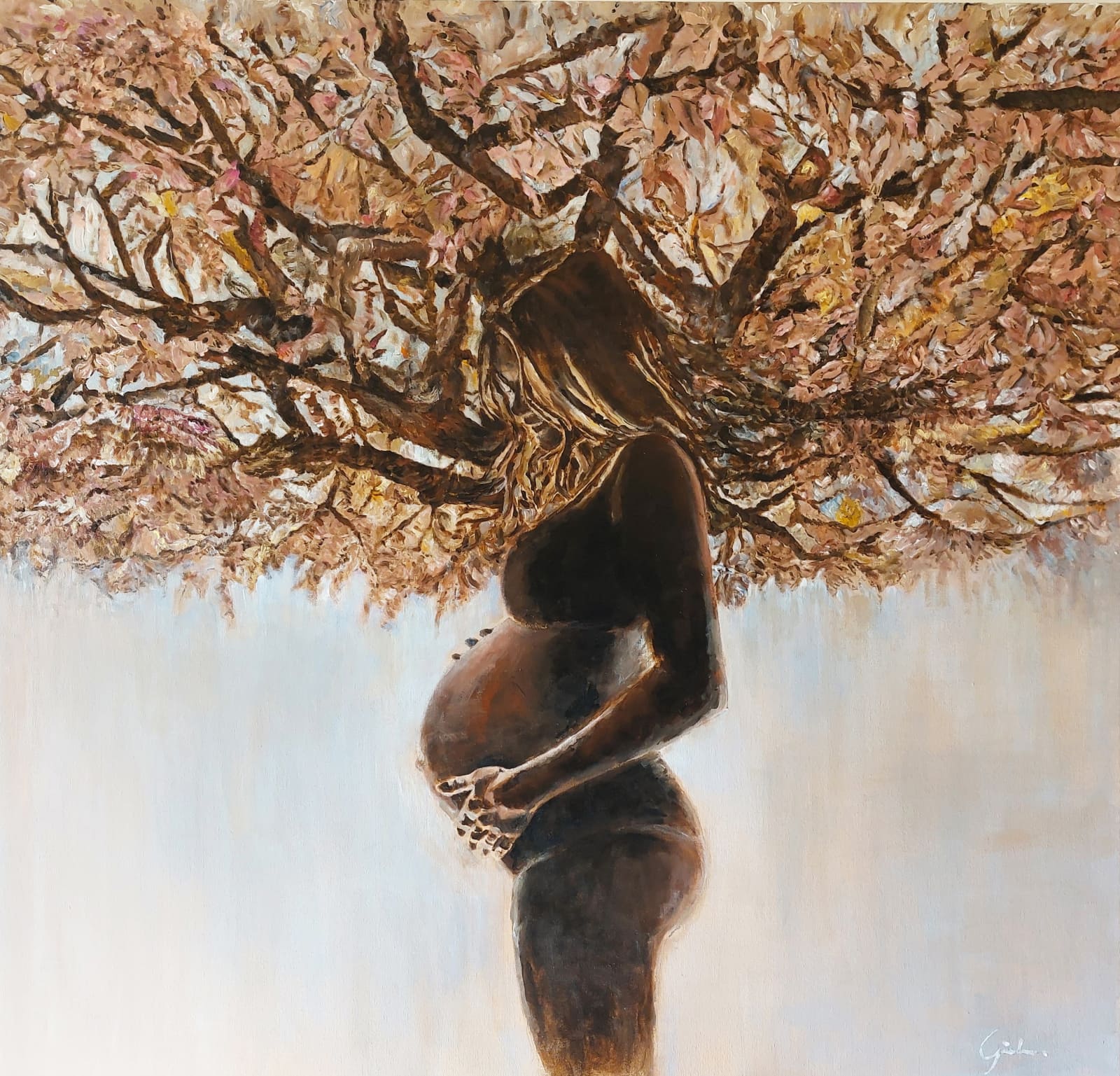 Giordana Musani’s artwork ‘October 6’ from the Doe of Dawn exhibition. Photo courtesy of the Jerusalem Biennale