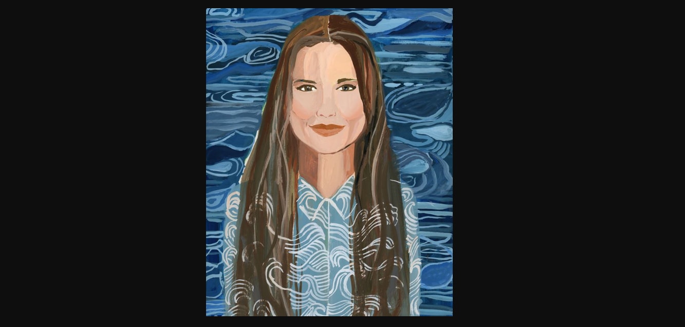 Inna Braverman's Portrait as showcased in the UN. Photo courtesy of Portraits of Progress: Women Powering the Global Goals