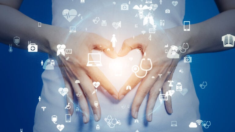 An illustrative photo of technology actively increasing a woman’s fertility. Photo by metamorworks/Shutterstock