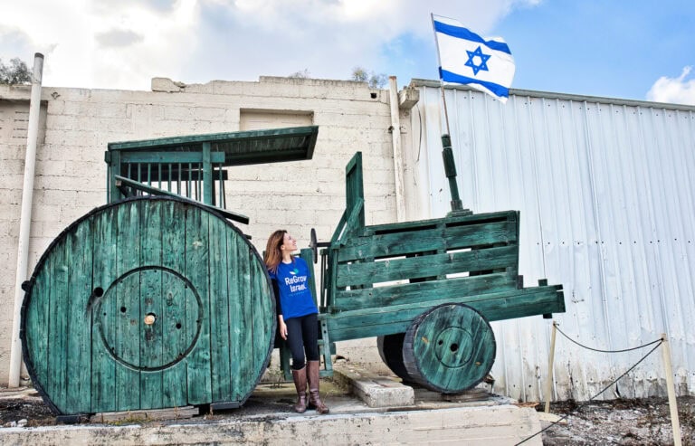 Danielle Abrahams aims to share the knowledge ReGrow gleans in the south with the world. Photo by Noam Chen
