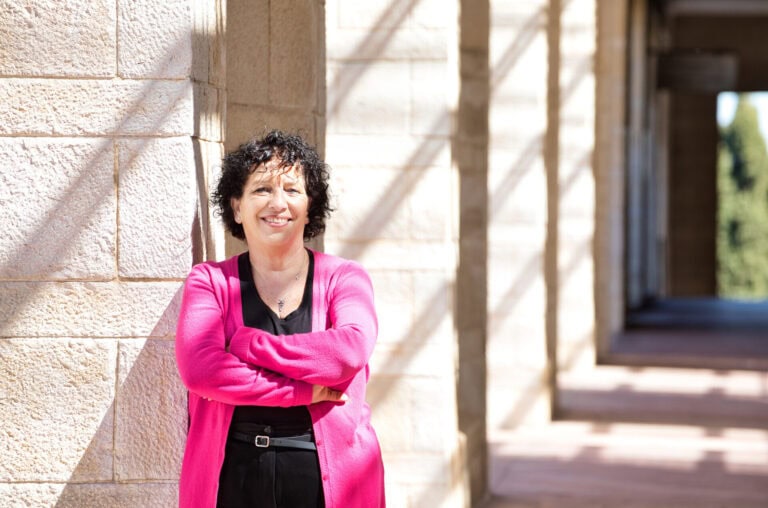 Talia Levanon began her military service by helping those suffering from post-war trauma. Photo by Noam Chen