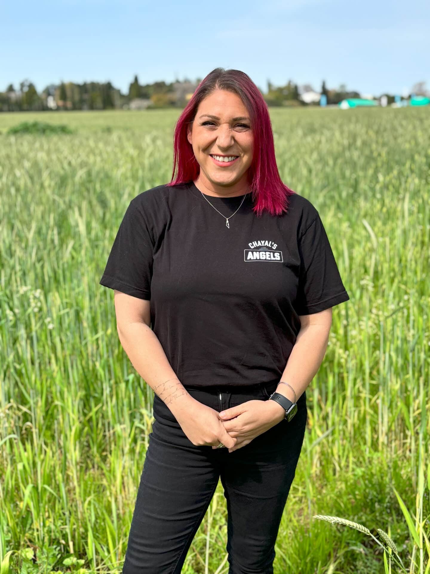 Photo of Tasha Cohen courtesy of Chayal’s Angels