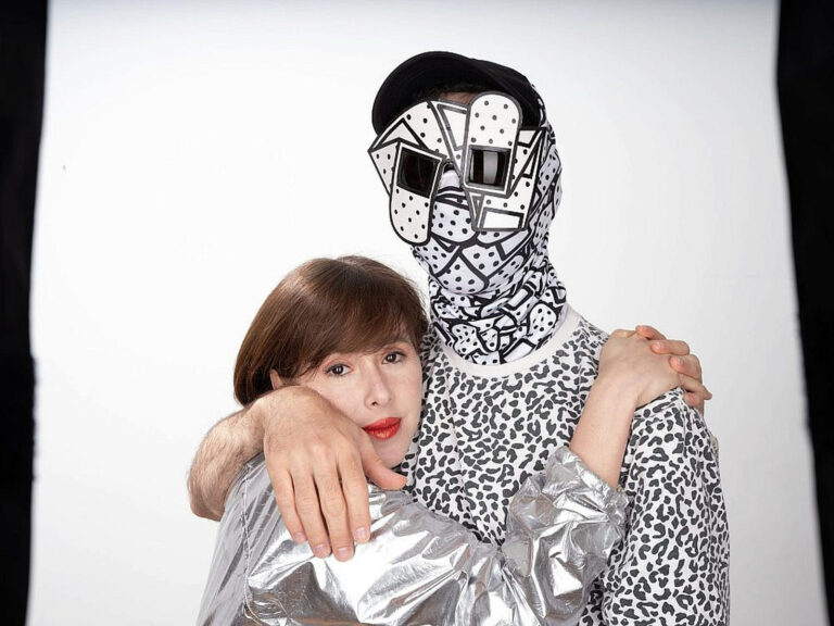 Nitzan Mintz and Dede Bandaid. Photo by Dan Levine