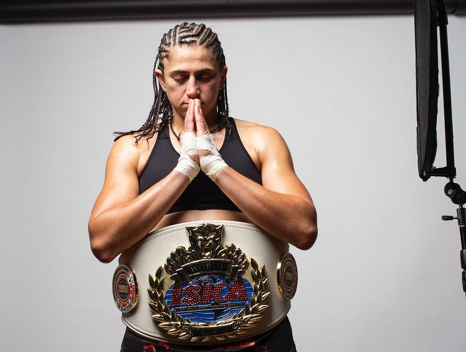 Israeli martial arts champ Nili Block. Photo: Instagram screenshot