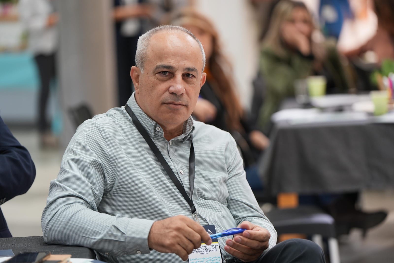 Mohammad Darawashe, a conflict-resolution activist. Photo by Mohammad Khalilieh